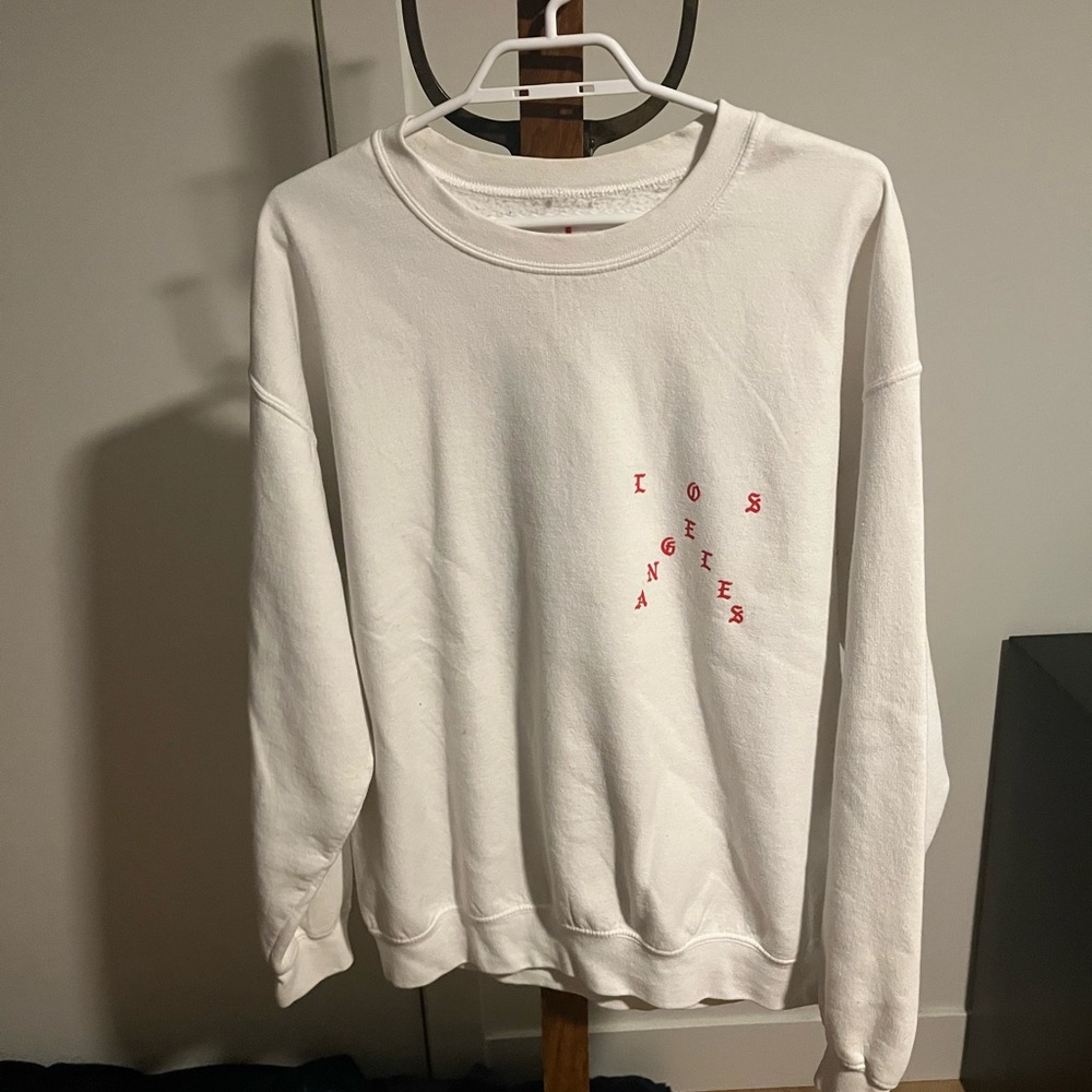 Kanye West No More Parties In La Crewneck from Life of Pablo era